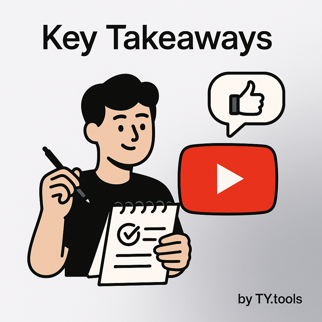 Key Takeaways – yt.tools